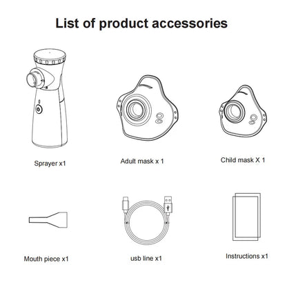 BreatheEase Pro™ – Compact Nebulizer